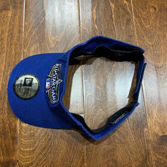 New Era Adjustable NWT MLB All Star Game 2022 LA Dodgers Visor Royal Blue - Picture 2 of 6